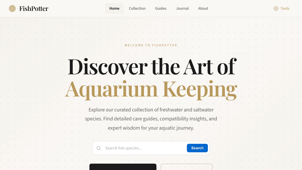 FishPotter — Web Apps screenshot